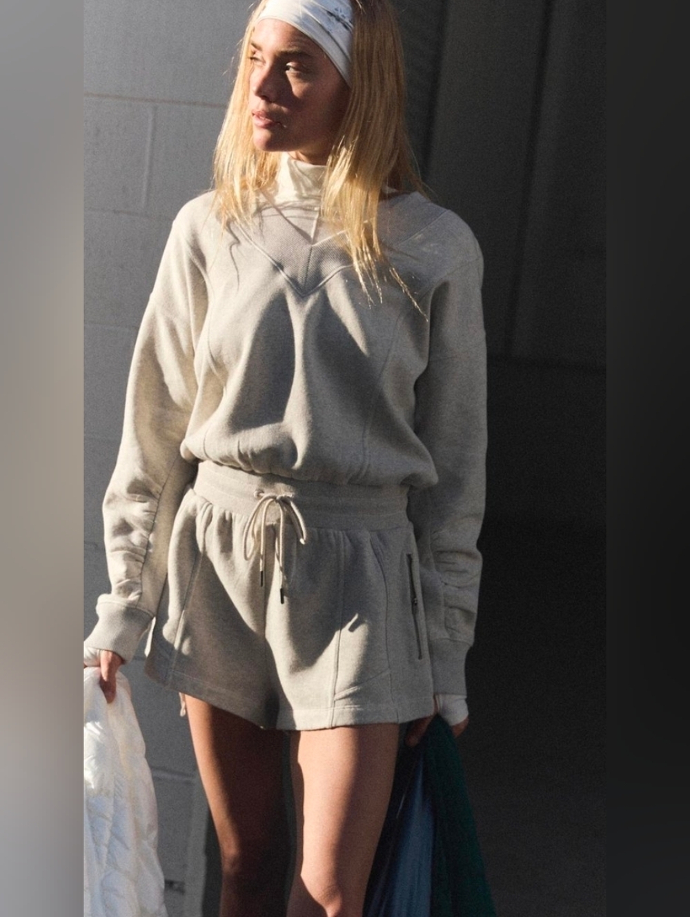 FP Movement Intercept Romper Heather Gray XS Free People Athletic Lounge - Picture 1 of 13